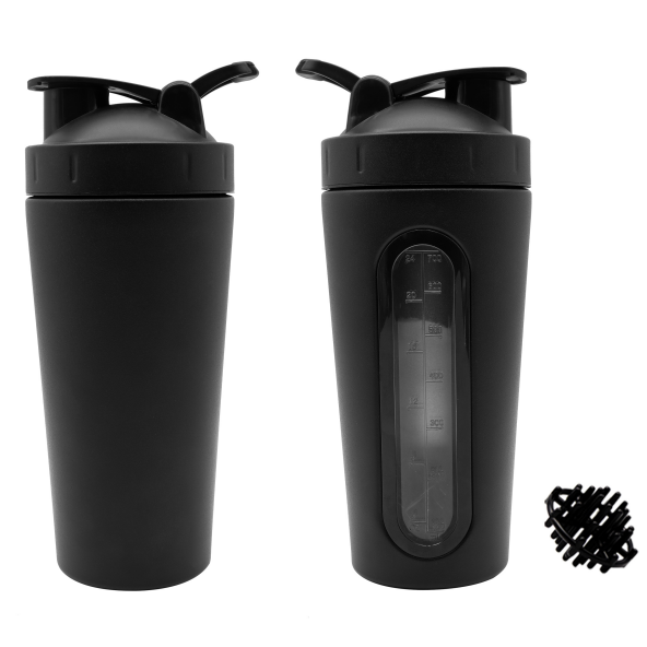 PEM-1004 700ML Class Metal Shaker With Window