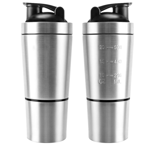 PEM-1010 600ML Metal Shaker With Container