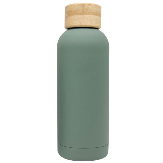 PEM-1020 500/300ML Thermos Water Bottle With Bamboo Lid