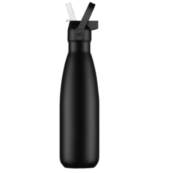 PEM-1057 500ML Steel Coca-Cola Bottle With Straw